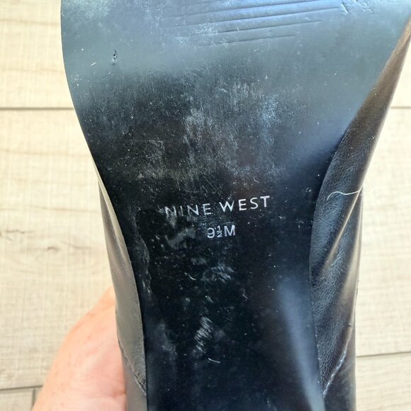 Witchy Vintage Nine West platform Booties sz 9.5 - Picture 5 of 5